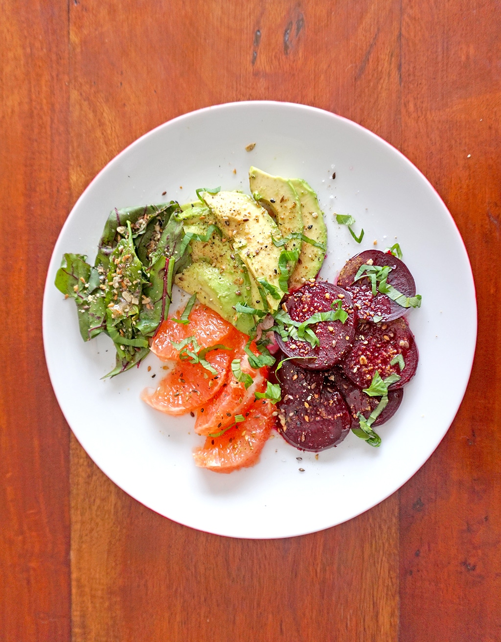 Beet, Citrus and Avocado Salad