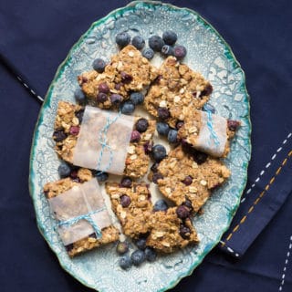 Vegan Blueberry Bars