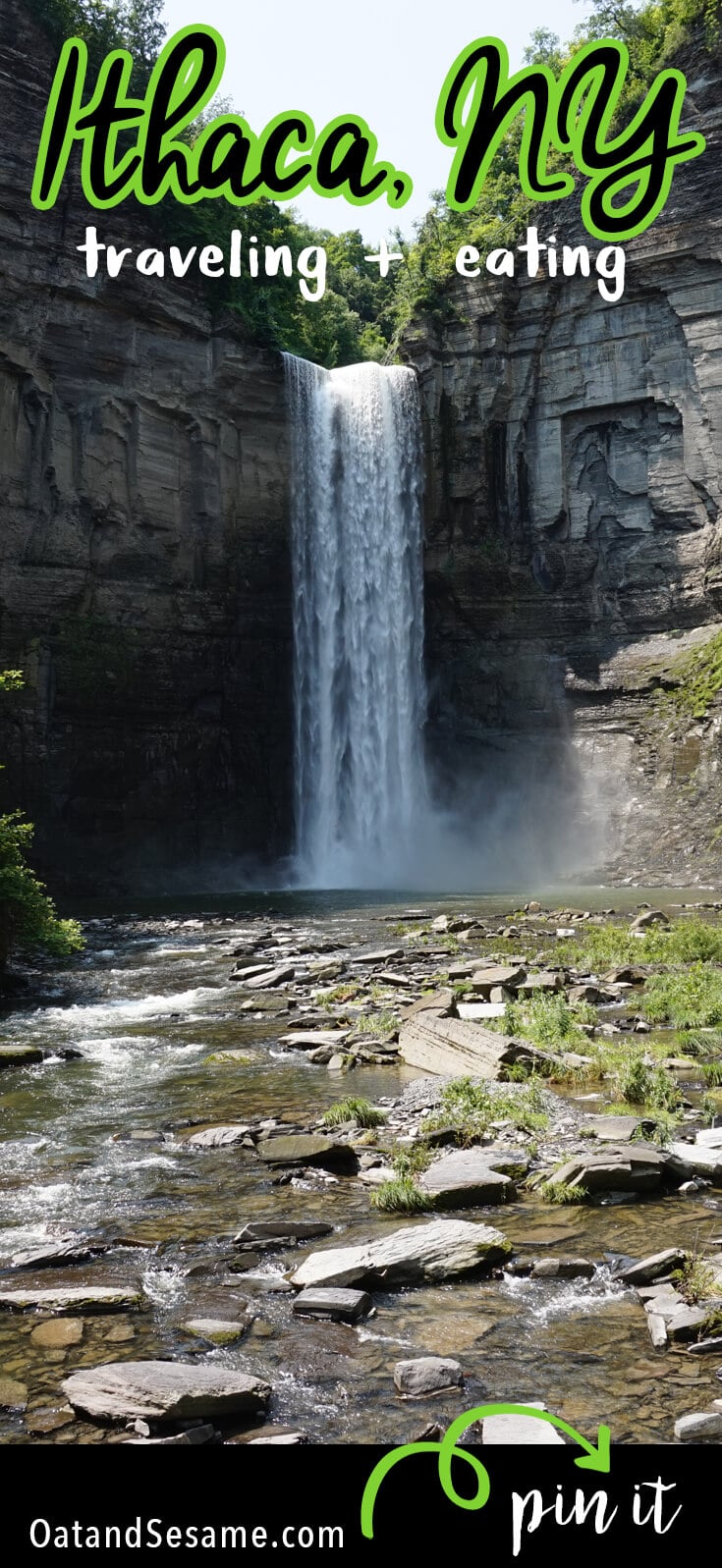 Waterfall in Ithaca NY