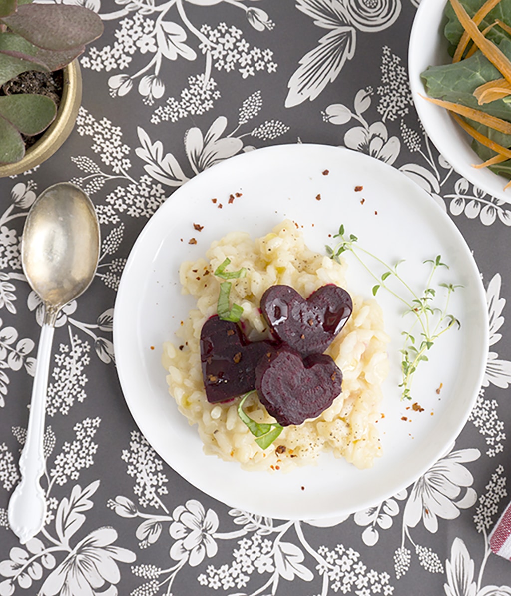 Heart Beet Risotto