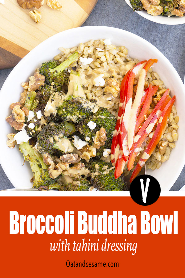 Easy Buddha Bowl + Creamy Tahini Sauce