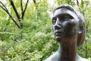 umlauf-sculpture-garden-austin-tx-woman