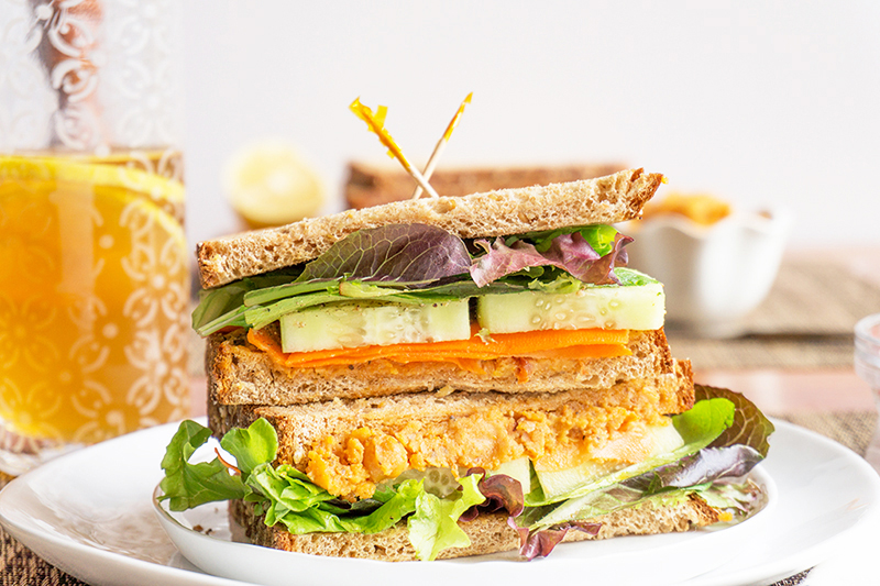 Roasted Chickpea Sandwich Spread