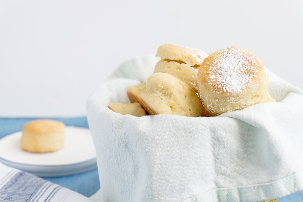 biscuits in a basket