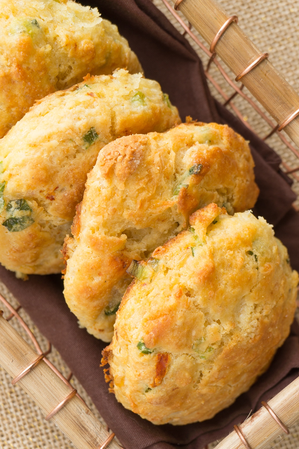 White Cheddar Chipotle Cornmeal Biscuits