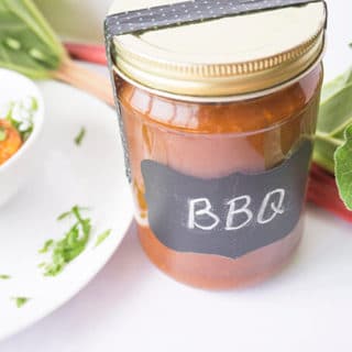 Rhubarb BBQ Sauce