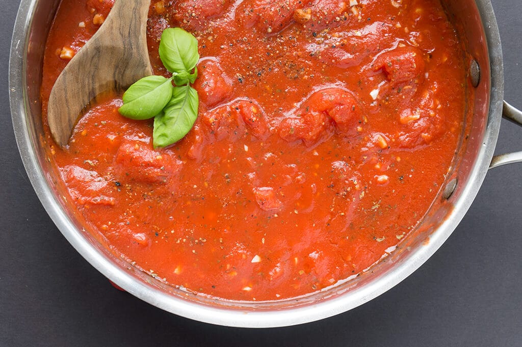 sauce tomate maison diétetique