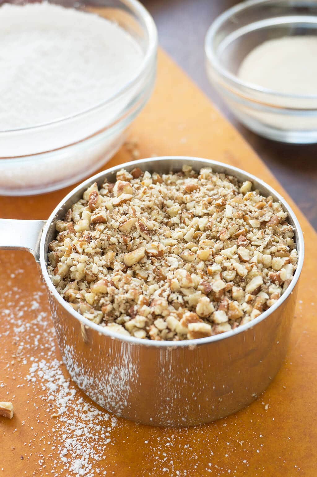 finely chopped pecans