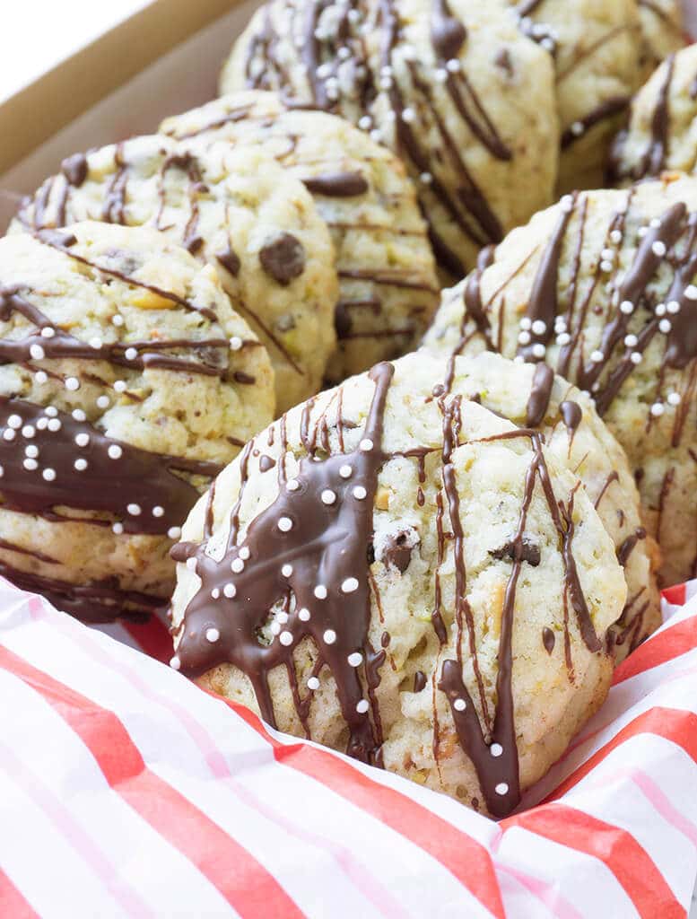 Cannoli Cookies in Festive Box