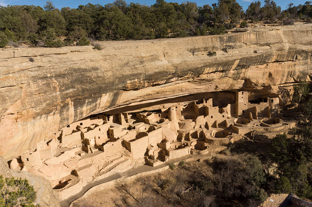 Mesa Verde National Park Cliff Dwellings