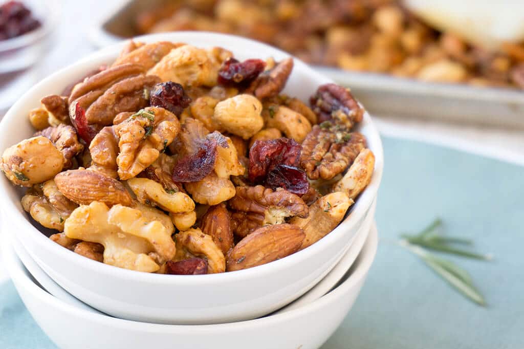 Sweet and Spicy Holiday Nuts