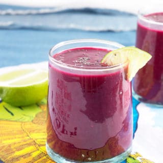 Cherry Lime Beet Smoothie