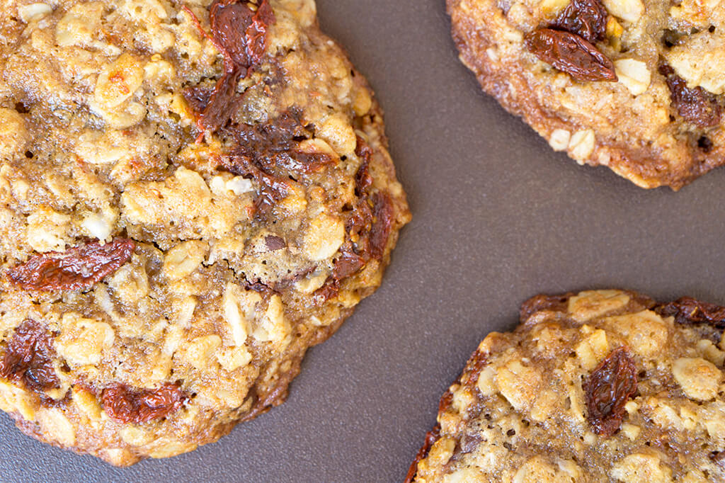 Oatmeal Cookies overhead