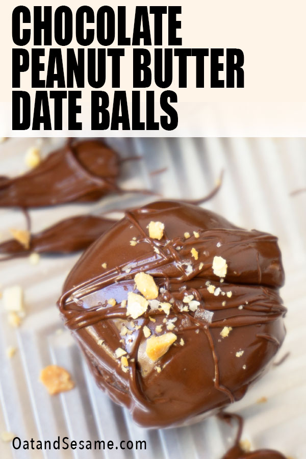 Chocolate Peanut Butter Date Balls